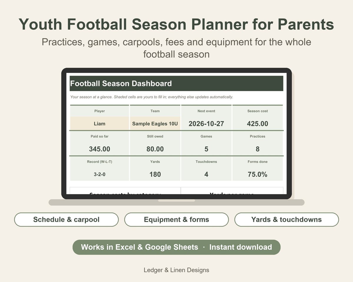 Sports Mom Planner Bundle preview 3