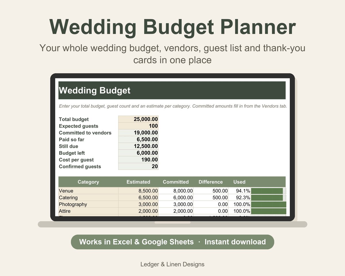 Wedding Planning Bundle preview 2